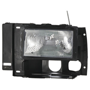 Headlight Assembly for Ford Bronco II (1989-1990), Explorer (1991-1994), Left Driver Side, Halogen, Replacement