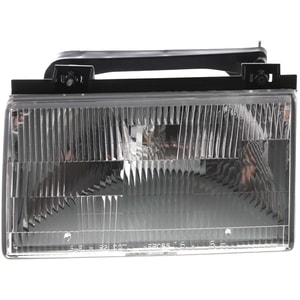 Headlight Assembly for Ford Tempo 1988-1991, Left Driver, Halogen, Replacement