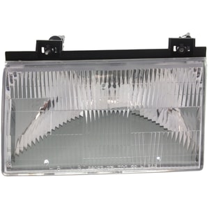 Headlight Assembly for Ford Tempo 1992-1994, Left Driver Side, Halogen, Replacement
