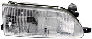 Headlight Assembly for Toyota Corolla 1993-1997, Right Passenger, Halogen, Replacement