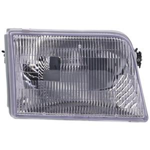 Headlight Assembly for Ford Ranger 1993-1997, Right Passenger Side, Halogen, Replacement