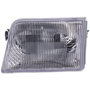 Headlight Assembly for Ford Ranger 1993-1997, Left Driver, Halogen, Replacement