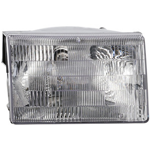 Headlight Assembly for Jeep Grand Cherokee 1993-1998, Right Passenger, Halogen, fits Canada/USA Built Vehicle, Replacement
