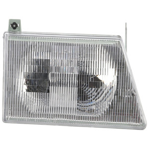 Headlight Assembly for Ford Econoline Van 1997-2007, Right Passenger, Halogen, Composite Type, Replacement