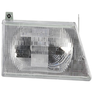 Headlight Assembly for Ford Econoline Van 1997-2007, Right Passenger, Halogen, Composite Type, Replacement