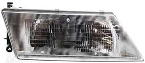 Headlight Assembly, Halogen for Nissan Sentra 1995-1998 / 200SX 1995-1997, Right Passenger Side, Replacement