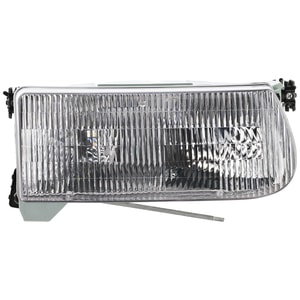 Headlight Assembly for Ford Explorer 1995-2001/Mercury Mountaineer 1997, Right Passenger, Halogen, Replacement