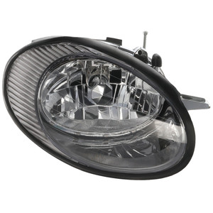 Headlight Assembly for Ford Taurus 1996-1998, Right Passenger, Halogen, To June 10, 1998, Replacement