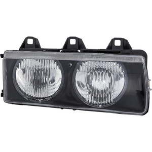 Headlight Assembly for BMW 3-Series (1992-1999), Right Passenger Side, Halogen, Replacement - Fits 318i, 318is, 323i, 328i, M3