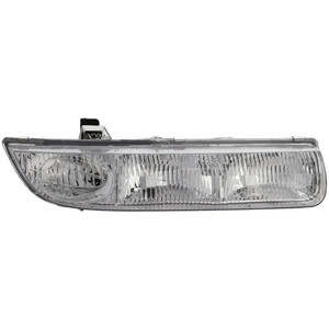 Headlight Assembly for Saturn S-Series 1996-1999, Right Passenger, Sedan/Wagon, Halogen, Replacement