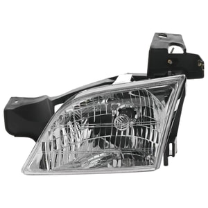 Headlight Assembly for Chevrolet Venture 1997-2005, Left Driver, Composite, Halogen, Replacement