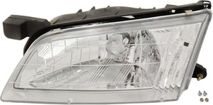 Headlight Assembly for Nissan Altima 1998-1999, Left Driver, Halogen, Replacement