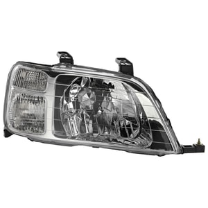 Headlight for Honda CR-V (1997-2001), Right Passenger Side, Lens and Housing, Halogen, Replacement