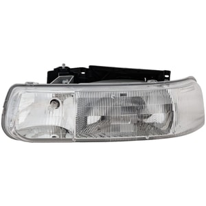 Headlight Assembly for Chevrolet Silverado 1999-2002/Tahoe 2000-2006, Left Driver Side, Composite, Halogen, Replacement