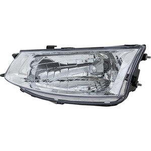 Headlight Assembly for Toyota Solara 1999-2001, Left Driver Side, Halogen, Replacement