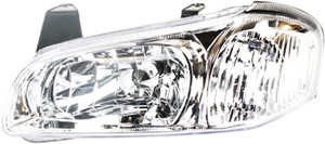 Headlight Assembly for Nissan Maxima 2000-2001, Left Driver, Halogen, without 20th Anniversary Edition, Replacement