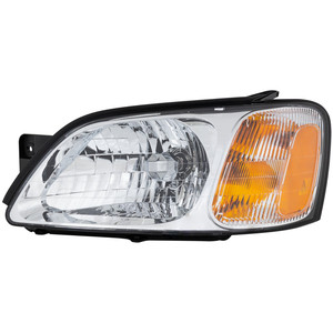 Headlight Assembly for 2000-2004 Subaru Legacy Brighton/L/L SE/L 35th Anniv Models, 2003-2006 Subaru Baja Sport Model, Left Driver, Halogen, Replacement