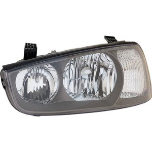 Headlight Assembly for Hyundai Elantra 2001-2003, Left Driver Side, Halogen, Replacement