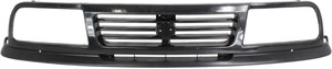 Grille for Suzuki Sidekick 1991-1995, 4-Door, Painted Black Shell and Insert, Made from Durable Plastic, Replacement