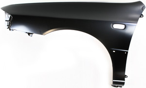Front Fender for Subaru Impreza 1998-2001, Primed (Ready to Paint), RS Model, Coupe, w/ Side Light Holes, Left Driver, Replacement