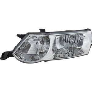 Headlight Assembly for Toyota Solara, Halogen, 2002-2003 Models, Left Driver Side, Replacement