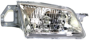 Headlight Assembly for Mazda Protege 1999-2000, Right Passenger Side, Halogen, Replacement