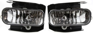 Fog Light Replacement Set for 1999 - 2004 Ford F-150 Heritage (Driver & Passenger Pair), Performance Styled for XL/XLT/Lariat Models without STX,  FO2591105, Replacement