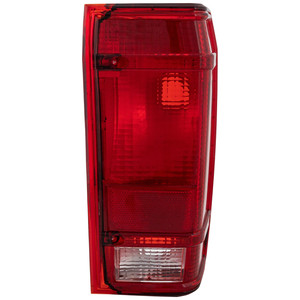 Tail Light for 1991-1992 Ford Ranger, Right Passenger Side, Lens and Housing, Replacement