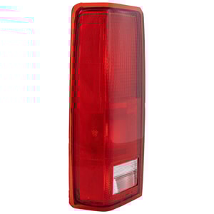 Tail Light Lens and Housing for Chevrolet Astro, Left Driver, 1985-2005, Replacement