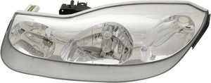 Headlight Assembly for Saturn S-Series 2001-2002 Coupe, Left Driver, Halogen, Replacement