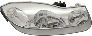 Headlight Assembly for S-Series Saturn Coupe 2001-2002, Right Passenger, Halogen, Replacement