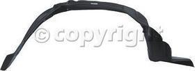 Front Fender Liner for Toyota T100, 1993-1998, Left Driver Side, Replacement