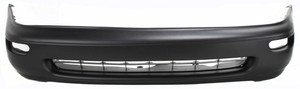 Front Bumper Cover for Toyota Corolla 1993-1997, Primed (Ready to Paint), Replacement