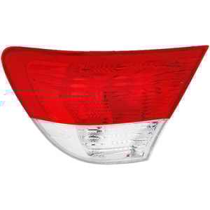 Tail Light for BMW 3-Series 2000-2003, Right Passenger, Outer, Lens and Housing, Clear and Red Lens, Coupe, To March 2003, Replacement - Fits: 320i, 323i, 325i, 328i, 330i.