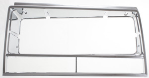 Headlight Door for Chevrolet El Camino (1982-1987), Malibu (1982-1983), Left Driver, Chrome, Replacement