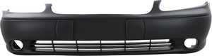 Front Bumper Cover for Chevrolet Malibu 1997-2003/Classic 2004-2005, Primed (Ready to Paint), with Fog Light Holes, Replacement