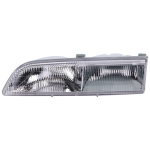 Headlight Assembly for Ford Thunderbird 1989-1993, Left Driver Side, Halogen, Replacement