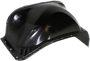 Inner Fender Wheelhouse for Chevrolet Suburban, 1981-1991, Left Driver, Steel, Black, Replacement