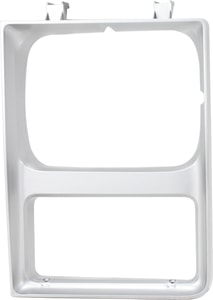 Headlight Door for Chevrolet C/K Series (1985-1987), Suburban (1985-1988) with Single Headlights, Left Driver Side, Black