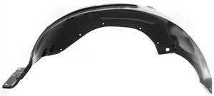 Steel Black Inner Fender Wheelhouse Panel for Chevrolet S10 Pickup (1994-2004) / Blazer (1995-2005), Left Driver Side, Replacement
