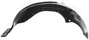 Steel Black Inner Fender Wheelhouse Panel for Chevrolet S10 Pickup (1994-2004) / Blazer (1995-2005), Left Driver Side, Replacement