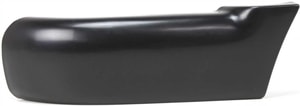 Front Bumper End for Chevrolet S10 Pickup 1994-1997, Left Driver, Primed (Ready to Paint), Without Side Molding Holes, Replacement
