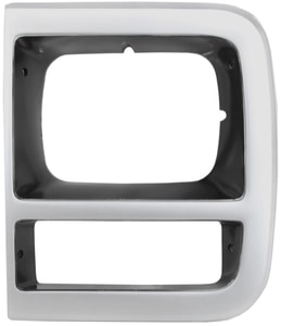 Headlight Door for Chevrolet G-Series Van 1992-1996, with Single Head Lights, Left Driver Side, Replacement Models: G10, G20, G30.