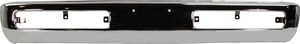 Front Bumper for Nissan Pickup 1996-1997, Chrome, 1-Piece Type, From 11-95, Replacement