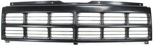 Black Shell and Insert Grille for 1991-1996 Dodge Dakota, Replacement