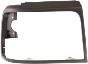 Headlight Door for Ford F-Series 1992-1997, Right Passenger, Gray, Replacement - Fits F-150, F-250, F-350