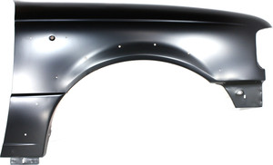Front Fender for Ford Ranger 1993-1997, Right Passenger Side, Primed (Ready to Paint), with Wheel Opening Molding Holes, Replacement