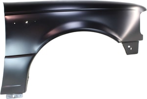 Front Fender for Ford Ranger 1993-1997, Right Passenger Side, Primed (Ready to Paint), Without Wheel Opening Molding Holes, Replacement