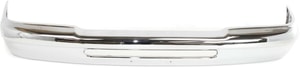 Front Bumper for Ford Ranger 1993-1997, Chrome, Without Molding Holes, Replacement