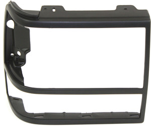 Black Headlight Door for Ford Ranger (1989-1992) and Explorer (1991-1994), Right Passenger Side, Replacement